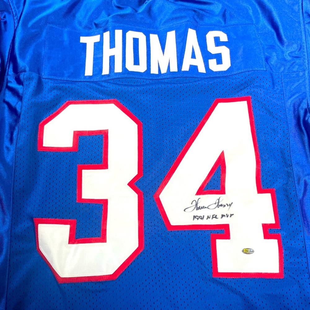 Signed Thurman Thomas Buffalo Bills Jersey